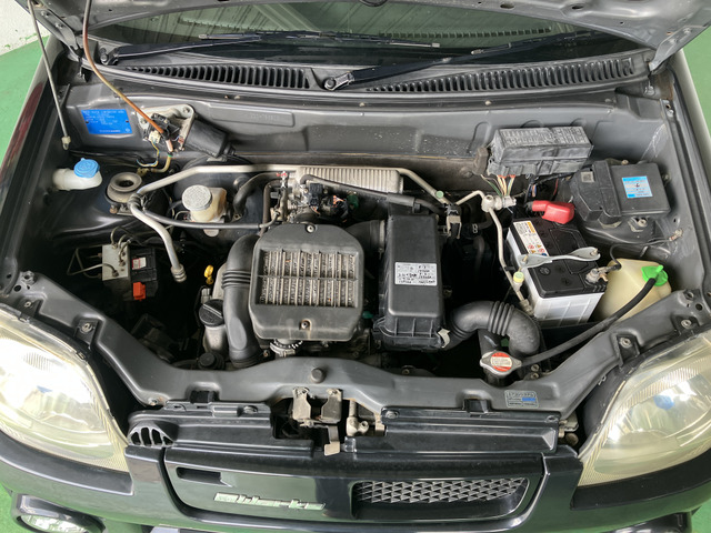 スズキ Kei ワークス 4WD の中古車詳細 (140,860km, ブルーイッシュ 