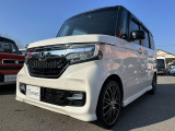 N-BOXカスタム G L ターボ ホンダセンシング 両側パワースライドドア/純正ナビ/ドラレ