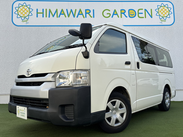 ハイエース 2.7 DX ロング ミドルルーフ 10人乗り ETC キーレス