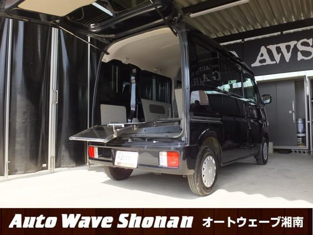 NV100クリッパー GX ハイルーフ 霊柩車 寝台車 黒ナンバー 2名乗車