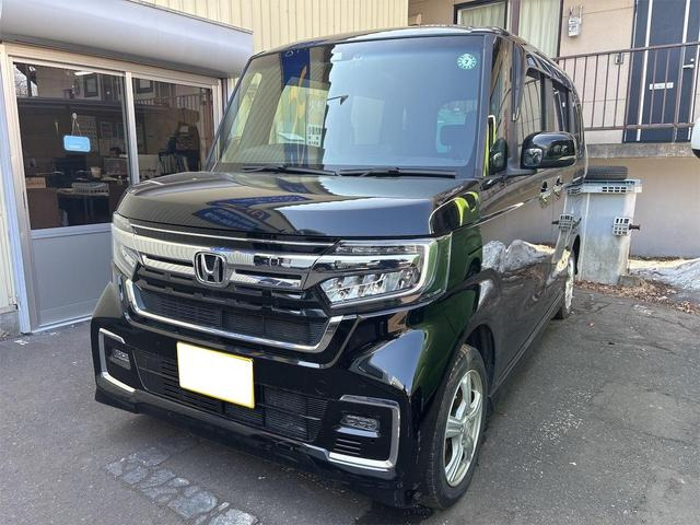 N-BOXカスタム  ドライブレコーダー両側スライド・片側電動