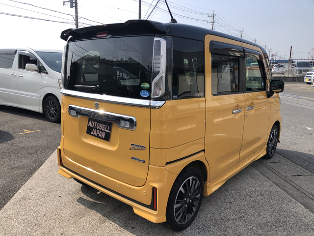 スズキ スペーシアカスタム ハイブリッド(HYBRID) XS 4WD 8インチナビ