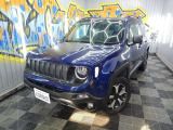 【中古車情報】クライスラージープ レネゲード トレイルホーク 4WD 全国配送OK!追加カスタムOK! の中古車詳細（走行距離：8.9万km、カラー：ジェットセットブルーメタリック、販売地域：北海道北見市小泉）