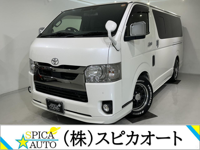 ハイエースバン 2.8 スーパーGL ダークプライムII ロング ディーゼル 4WD TRDフルエ...