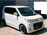 ワゴンRスティングレーのカスタム車輛になります!ローダウン!新品アルミ!社外ナビ!ETC