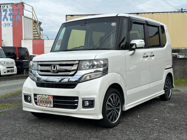 N-BOXカスタム G ターボ Lパッケージ ☆両側電スラ☆ETC☆クルコン☆