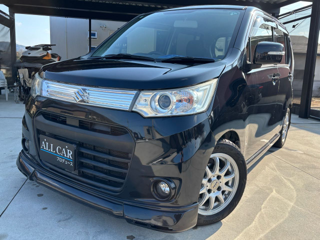 ワゴンRスティングレー T TEIN車高調 社外ハーフエアロ