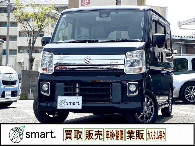 エブリイワゴン PZターボ 衝突軽減/ナビTV/Bカメラ/電スラ