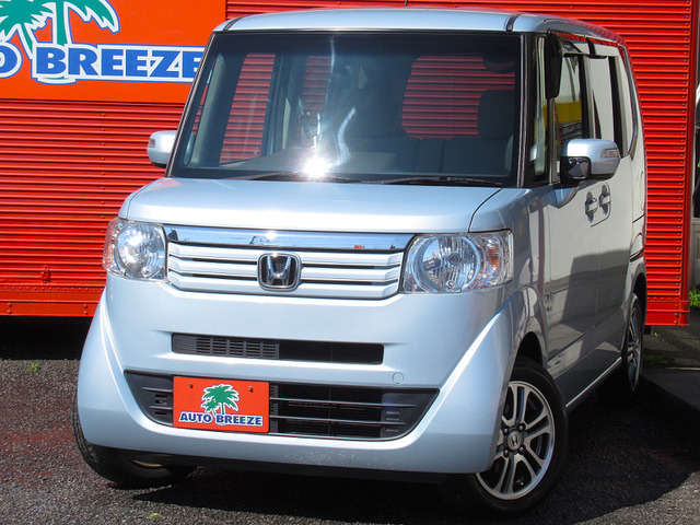 N-BOX+G ターボパッケージ両側パワースライドドア/純正ナビTV