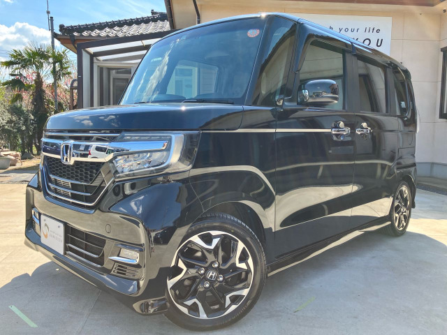 N-BOXカスタム G EX ターボ ホンダセンシング 純正8インチナビ ドラレコ リモエン