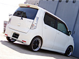 ワゴンRスティングレーのカスタム車輛になります!ローダウン!新品アルミ!社外ナビ!ETC