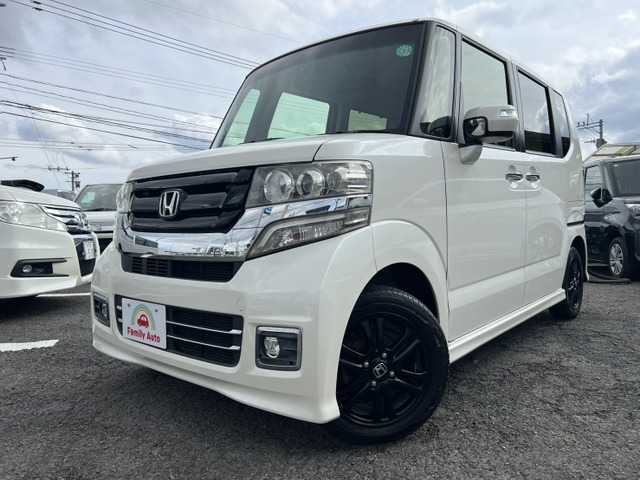 N-BOXカスタム G SSパッケージ ブラックスタイル 純正ナビ フルセグ 走行中TVOK