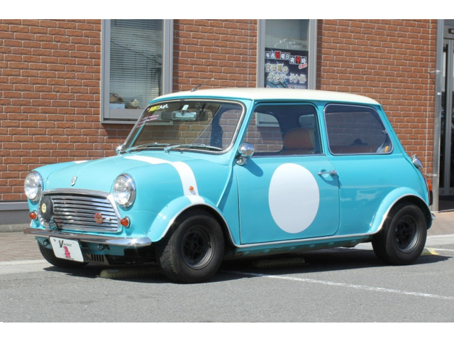 ミニクーパー社外ショック&サス 4POTキャリパー