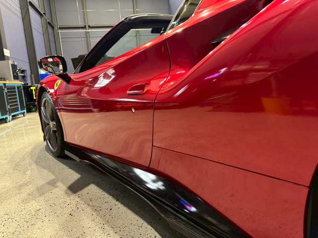 フェラーリ 488スパイダー F1 DCT フルラッピング/パワークラフト の