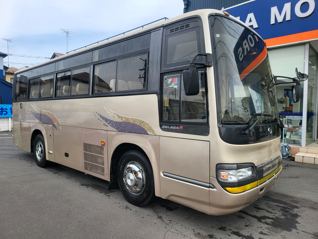 ユラックスα 中古 日野 セレガ バス 6速MT フィンガーシフト の中古車詳細 (624,400km