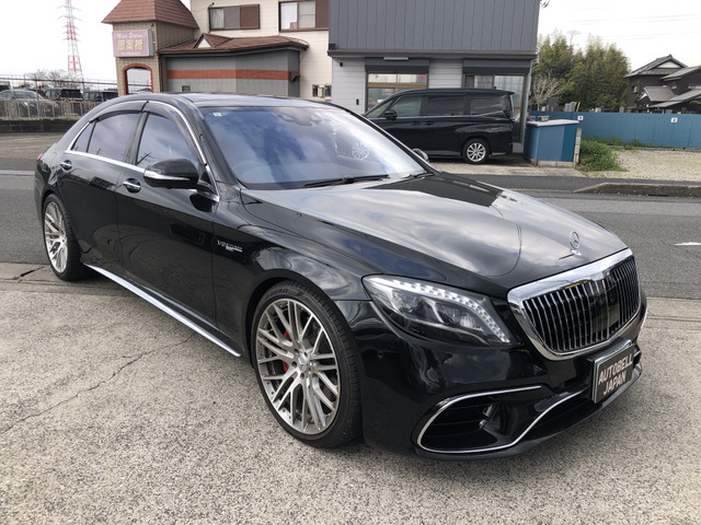 メルセデス・ベンツ Sクラス S550 ロング V8ターボ 社外グリル 21