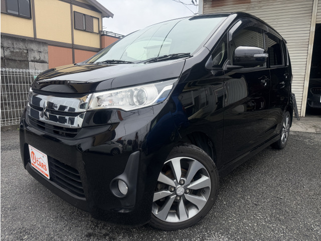 eKカスタム T 車検2年 ターボ ナビ Bカメ