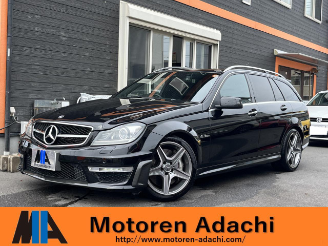 Cクラスワゴン AMG C63 JAAA鑑定車/禁煙車