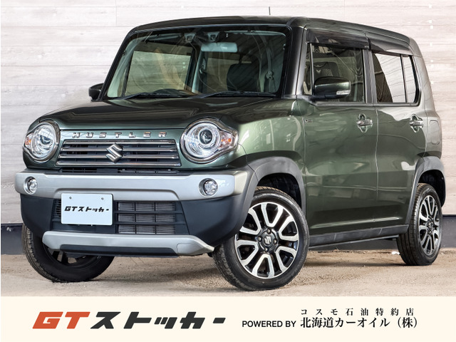 ハスラー J スタイルII 4WD 社外ナビ フルセグ ハーフレザーシート