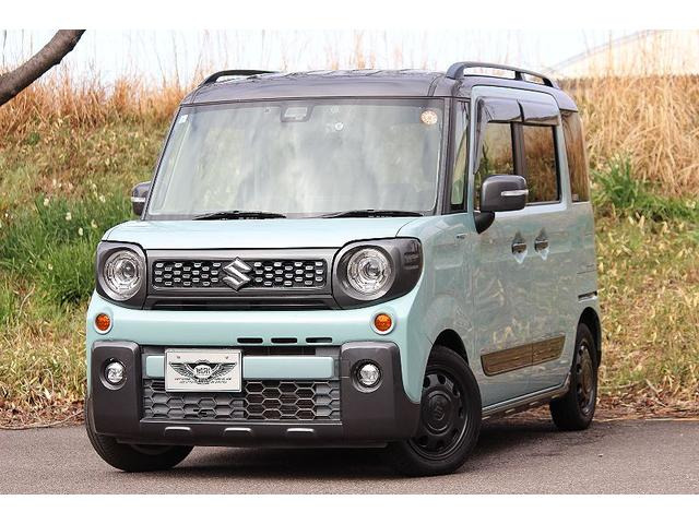 スペーシアギア ハイブリッド(HYBRID) XZ スズキセーフティサポート 純正ナビTV