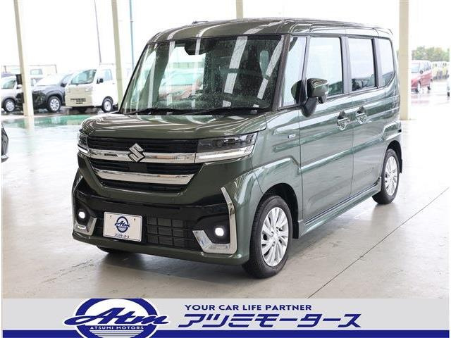 スペーシアカスタム ハイブリッド(HYBRID)  GS 届出済未使用車・セーフサポート