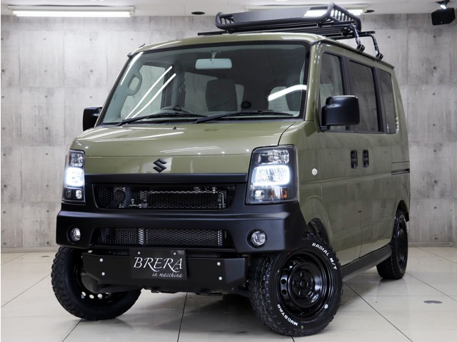 エブリイワゴン PZターボ ブレラOGカスタム 新品スキッドバンパー