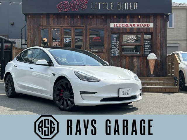 モデル3 パフォーマンス 4WD FSD オートレーンチェンジ オートサモン