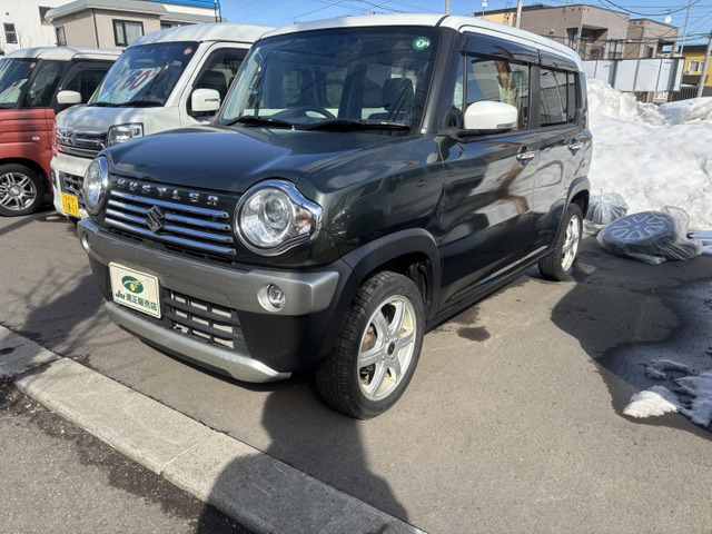 ハスラー J 4WD ブレーキサポート ナビ TV Bluetooth バッ