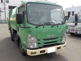 エルフ 塵芥車 極東製プレス式塵芥車 容積4.3 車検付