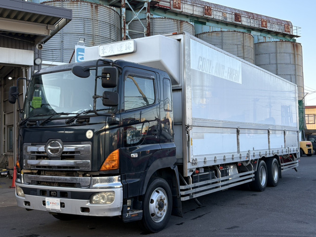 プロフィア 冷凍冷蔵車 煤焼無し 菱重製サブEG 冷凍ウイング