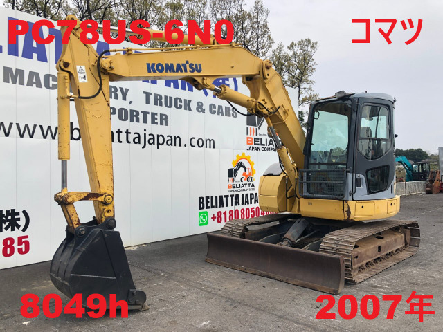コマツ  PC78US-6N0★8049h