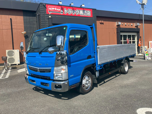 キャンター  3t積・平ボディ・ロング・全低床・AT車