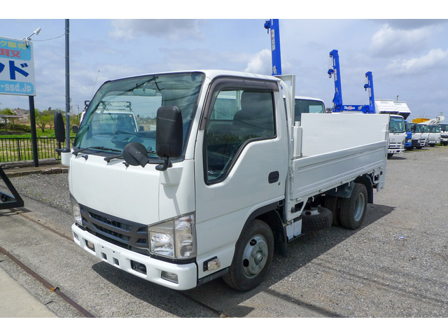 エルフ  垂直パワーゲート付平ボディATスムーサー