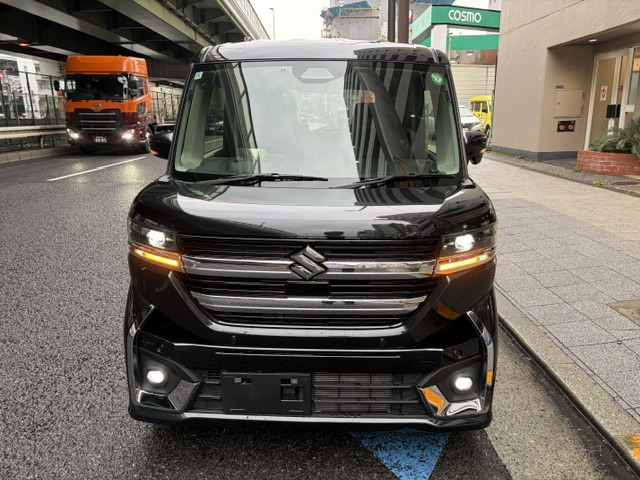 スペーシアカスタム ハイブリッド(HYBRID)  XSターボ バックカメラ付き