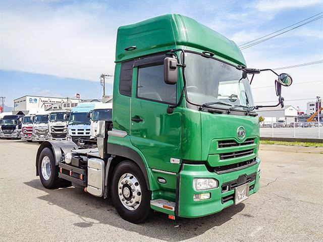 UDトラックス クオン トレーラーヘッド 450馬力 第五輪11.5t K4879 の