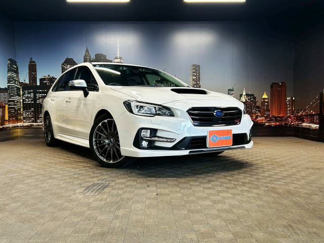 レヴォーグ 1.6 STI スポーツ アイサイト 4WD 禁煙車 赤本革 アイサイト