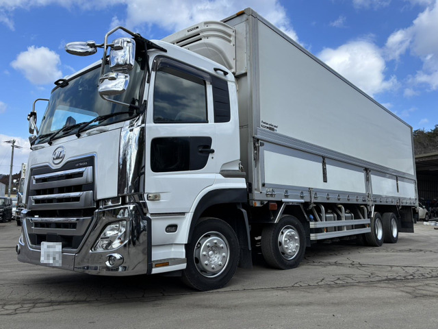 クオン 冷凍冷蔵車 冷蔵冷凍ウィング ヤマダボデー -30℃