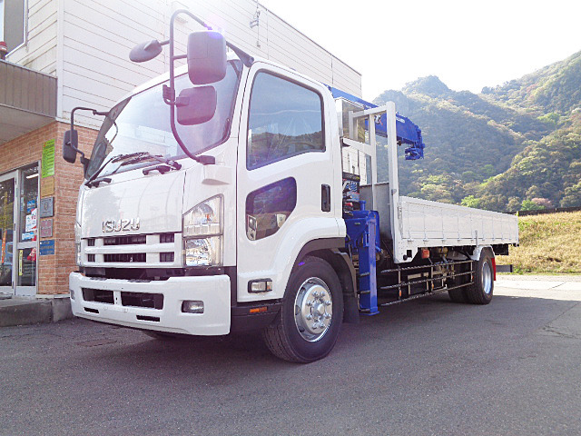 フォワード クレーン 増トン ユニック車 5段