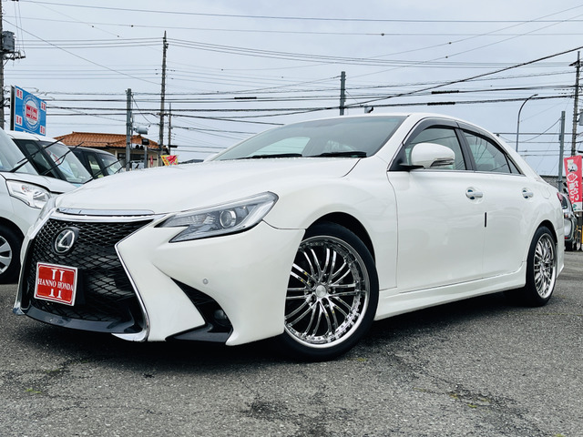 マークX 2.5 プレミアム ナビTV 純正レザーシート 社外エアロ