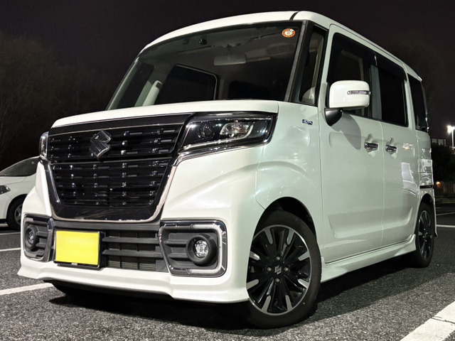 スペーシアカスタム ハイブリッド(HYBRID) XSターボ 衝突被害軽減ブレーキ非装着車 ...