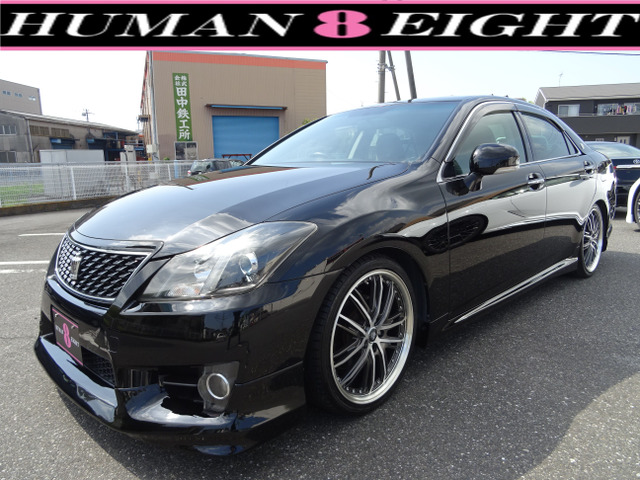 クラウンアスリート 2.5 アニバーサリーエディション 黒革 19AW Bカメラ クルコン