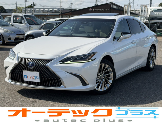 ES 300h バージョンL サンルーフ 白革シート 全周囲カメラ