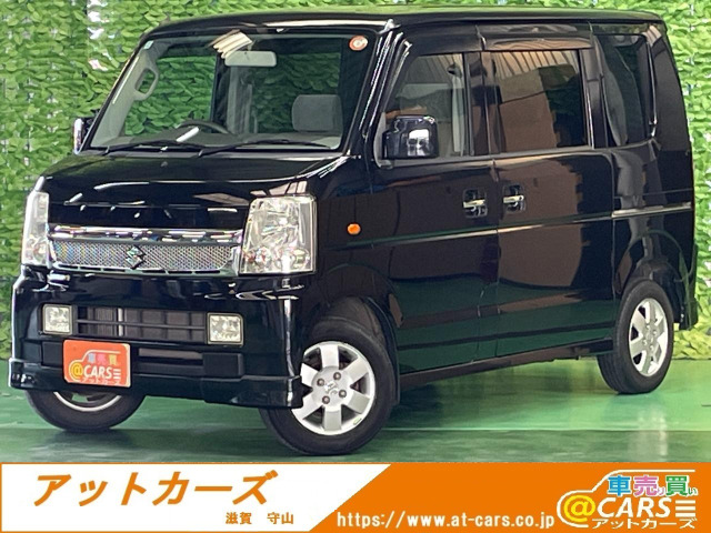 エブリイワゴン PZターボ 左電動CD再生フォグAAC純AW電格禁煙