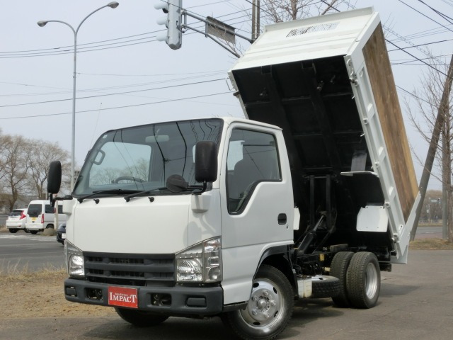 エルフ 3.0 強化ダンプ フルフラットロー ディーゼル 2tダンプ 全低床 深ダンプ 本州...