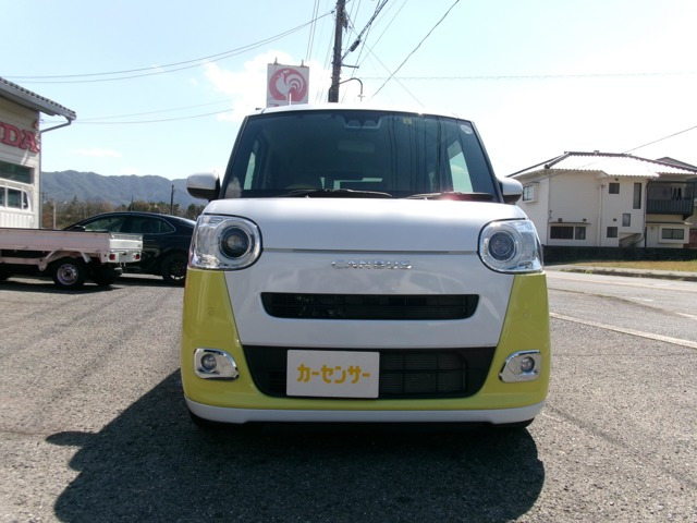 ムーヴキャンバス ストライプス Gターボ ecoIDLE非装着車 アルパインプレミアムサウ...