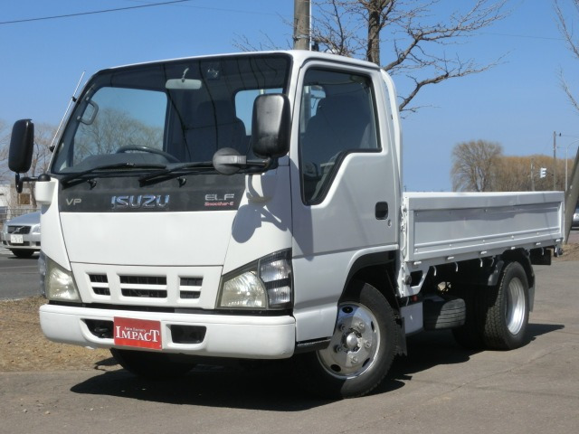 エルフ 4.8 フルフラットロー ディーゼル 2t 平ボデー 全低床 スムーサーシフト