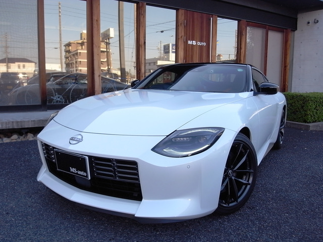 フェアレディZ 3.0 バージョン ST 黒赤革シートヒーターナビTVバックカメラ