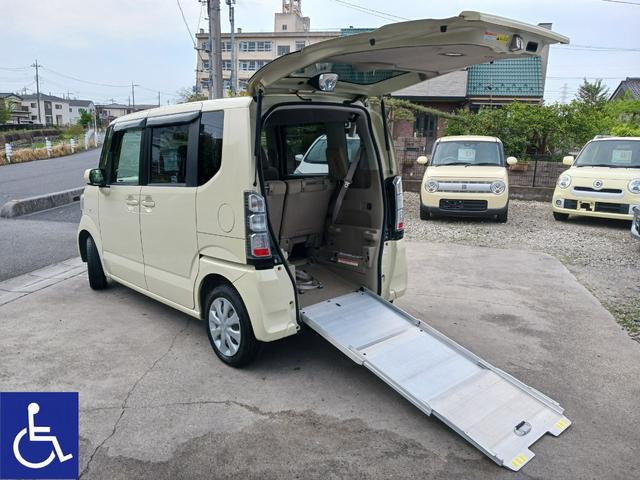N-BOX+  福祉車両 スロープ 電動ウインチ