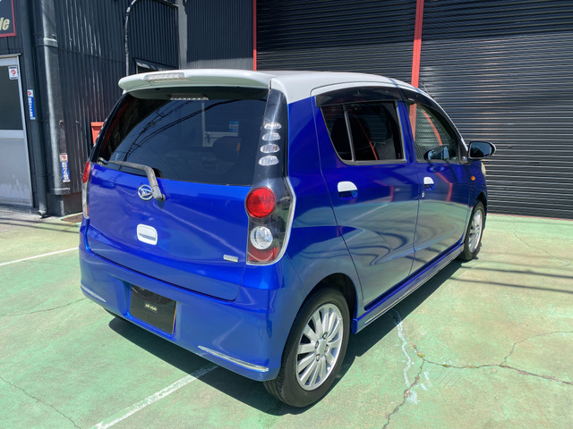 ダイハツ ミラ カスタム X の中古車詳細 (72,552km, ブルーⅡ, 静岡県
