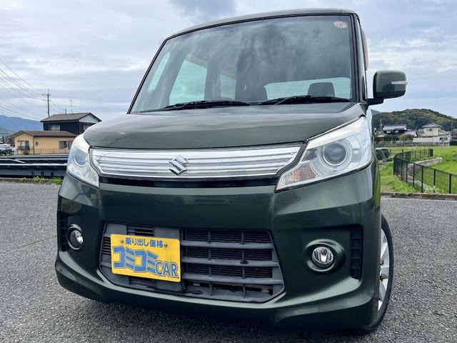 スペーシアカスタム GS ☆保証2年付き☆ 社外ナビ 純正アルミ